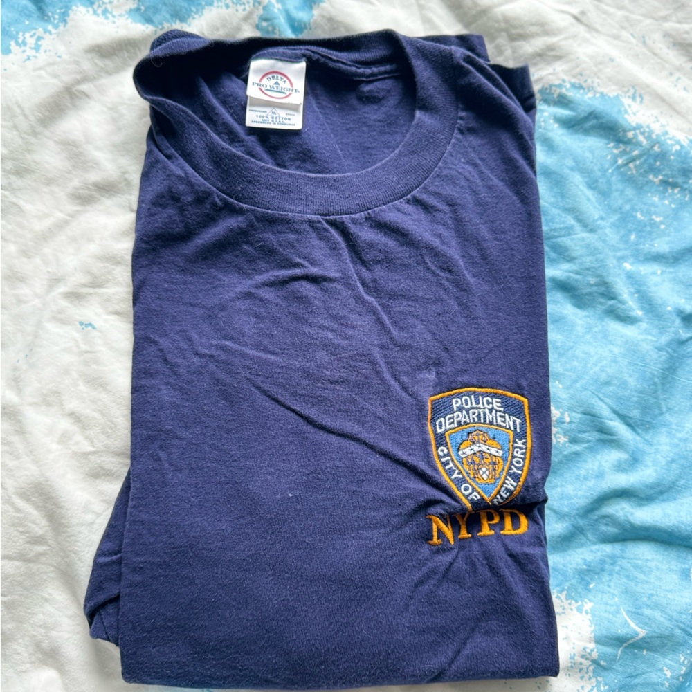 Free with bundle Navy Blue NYPD Shirt